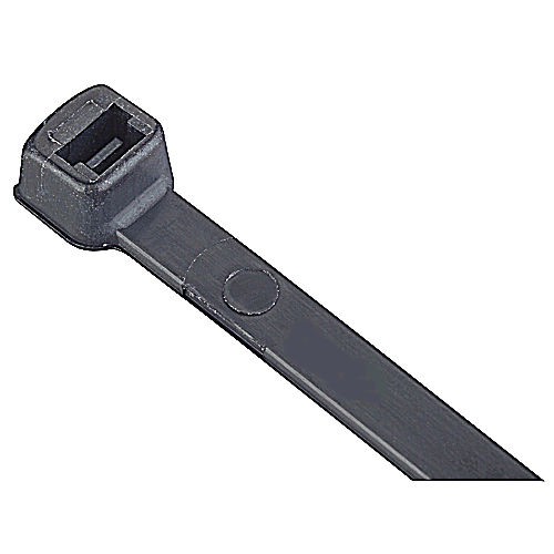 Product image for Southwire BL7SR0-C 7.6" Black Releasable Cable Tie, Indoor/Outdoor, 50lb Tensile Strength (100/Bag)