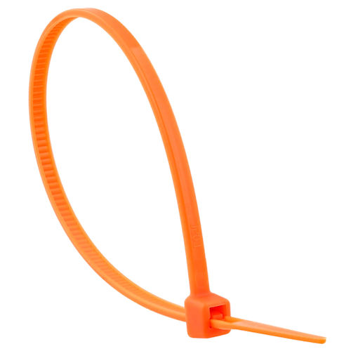 Product image for Southwire BL5I3-C 5.7" Orange Cable Tie, Indoor, 40lb Tensile Strength (100/Bag)