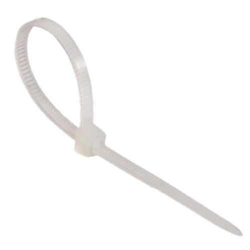 Product image for Southwire BR11S9-C 11.1" Natural White Cable Tie, Indoor, 50lb Tensile Strength (100/Bag)
