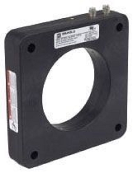 Product image for Square D 170R202 4.25 Inch 10 kV 600 VAC 25 to 400 Hz 2000:5 Current Transformer