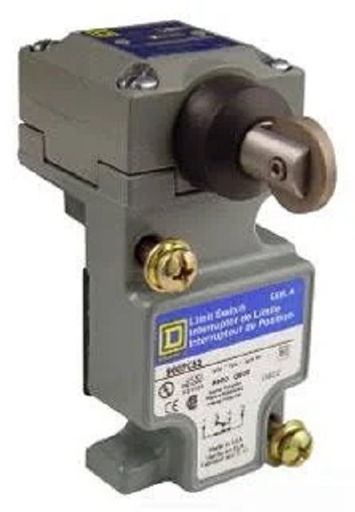 Product image for TES 9007CR61B2S9 600 VAC 10 Amp 2NO 2NC Rotary Lever Arm Plug-In Heavy Duty Limit Switch