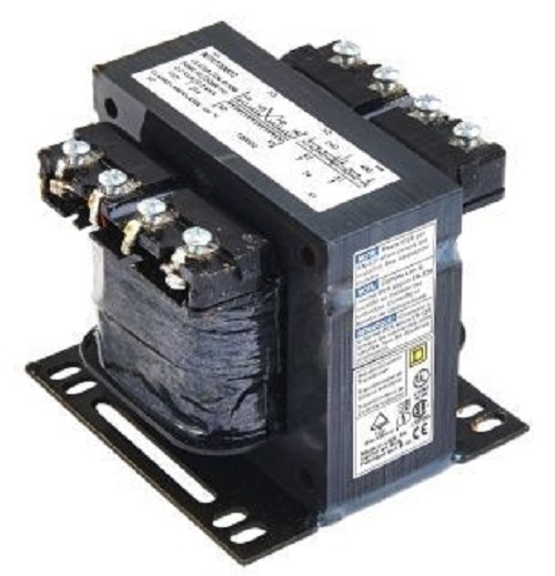 Product image for Square D 9070T200D12 200 VA 480 VAC Primary 240 VAC Secondary 1-Phase Control Transformer