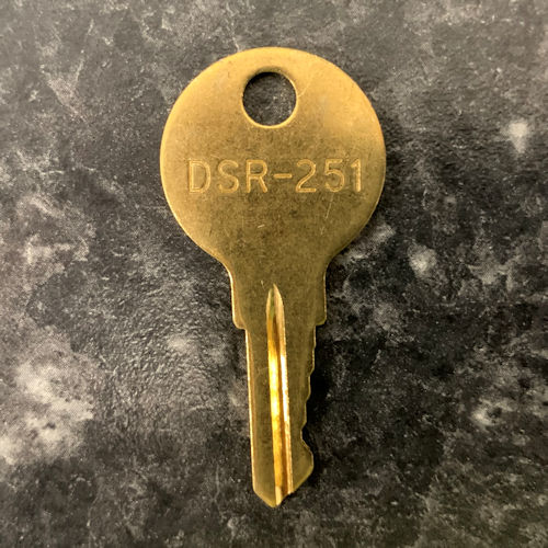 Product image for SQD DSR251SP PANELBOARD KEY FOR NEMA 3R (SINGLE KEY PACK)