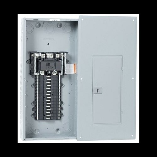 Square D QO140M200P 200A 120/240V 1phase Convertible Main Breaker Load Center, Plug-On Neutral, 40 Spaces / 60 Circuits, NEMA-1, Gray Product image for Square D QO140M200P 200A 120/240V 1phase Convertible Main Breaker Load Center, Plug-On Neutral, 40 Spaces / 60 Circuits, NEMA-1, Gray