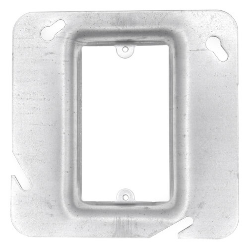 Product image for Steel-City 72C16 4-11/16" Steel Square Box Device Cover, 1-1/4" Raised, 8.3 cu.in.