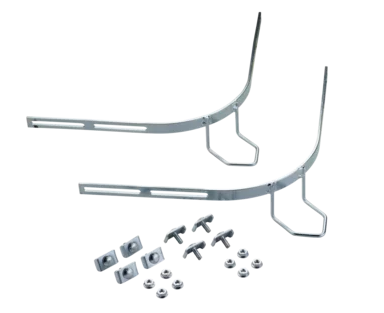 Product image for WBT RADIUS CORNER SPLICE 4 CORNER SPLICE RADIUS WITH ATTACHMENT HARDWARE FOR 4" TRAY KIT MAKES 2 90'S OR 1 TEE