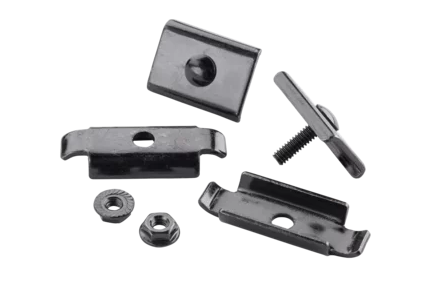 Product image for WBT DOUBLE SPLICE BLACK (50PCS/BOX) USED W/ 4IN, 6IN, AND 8IN DEEP TRAY