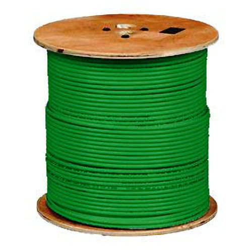 Product image for Wattstopper LM-MSTP-S1000 22AWG Twisted Pair + Conductor + Shield Unterminated Plenum Rated Segment Network Wire, CMP/CL3P, FT6, Green Jacketed, 1000ft Reel