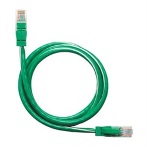 Product image for Wattstopper LMRJ-10 24AWG 4pr Non-Plenum Rated DLM Local Network Cable, 10ft Length, RJ45 Connectors, Green Jacketed