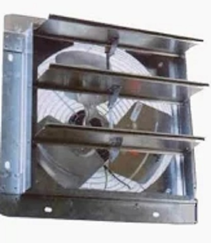 Product image for A-M 23002 Shutter Fan, 12"