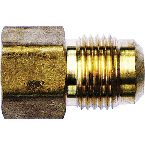 Product image for Panasonic CZ-MA2P-US-BUND Tube Size Adapter w/ Flare Nut, 3/8" Female x 1/2" Male
