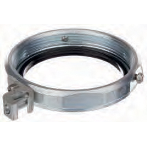 Product image for AMFICO GB100BNTGL 1" Ground Bushing Steel with 14-4 Aluminum Ground Lug & Insulated Throat