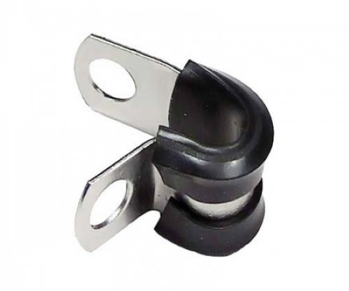 Product image for DUNCAN LOOM12 1/2 INSULATED LOOM CLAMP S/S