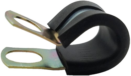 Product image for DUNCAN LOOM38 3/8 INSULATED LOOM CLAMP S/S