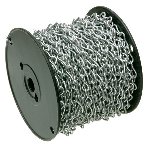 Product image for Cully 72012 #12 Jack Chain, 100ft, Reel, Zinc