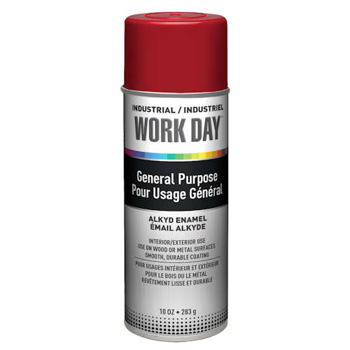 Product image for Krylon A04404 Red Industrial Enamel Paint