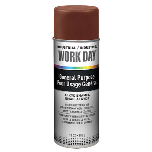 Product image for Krylon A04431 Brown Industrial Enamel Paint