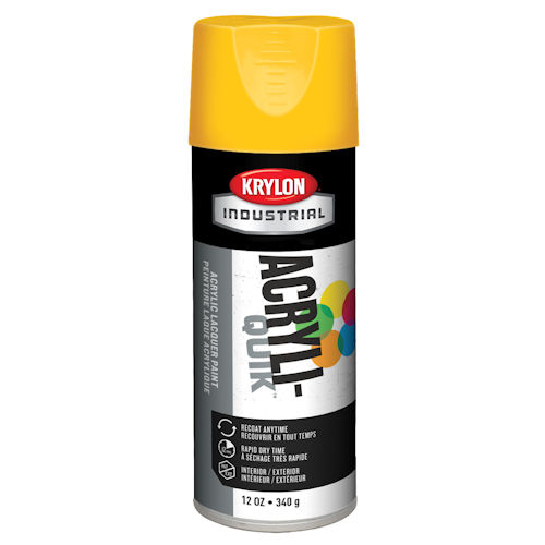 Product image for Krylon K01813 Yellow Safety Spray Paint