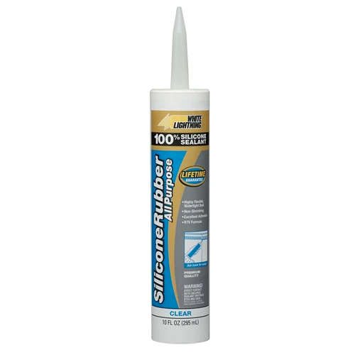Krylon WL09010 10oz Clear White Lightning RTV Silicon Sealant Viking