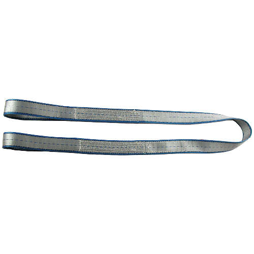 Product image for Lift-All EE2802TFX6 2" x 6' Webmaster® 1600 2-Ply Tuff-Edge Polyester Sling, Standard Flat Eyes