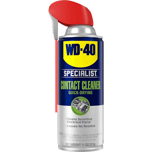Product image for WD-40 300554 Specialist® Contact Cleaner, 11oz Spray Can