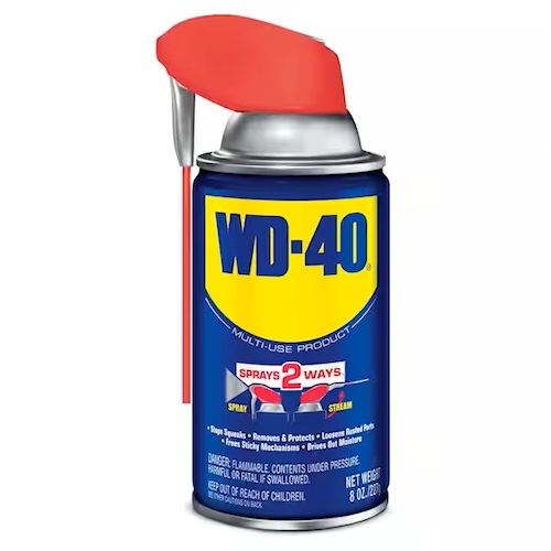 Product image for WD-40 490026 Smart Straw® Multi-Use Lubricant, 8oz Aerosol