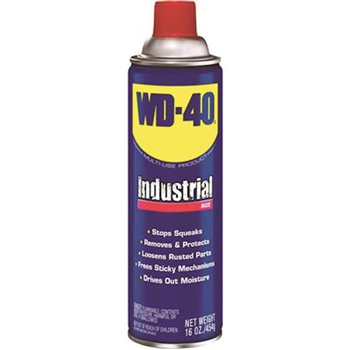 Product image for WD-40 490088 Multi-Use Industrial Size Spray Lubricant, 16oz Aerosol