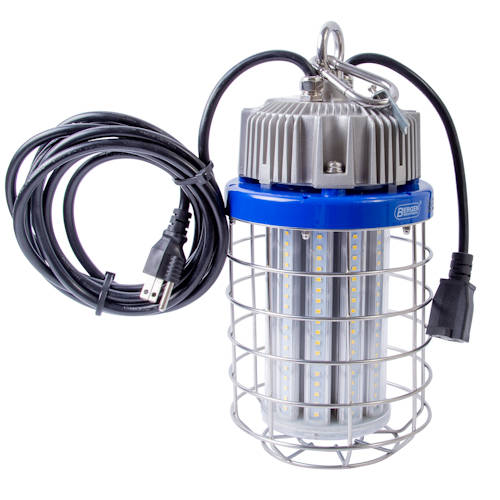 Bergen K560 60W LED Temporary High Bay Work Light, IP65, 8100 Lumens, 5000K, 100-277V, 10ft Daisy Chain Power Cable Product image for Bergen K560 60W LED Temporary High Bay Work Light, IP65, 8100 Lumens, 5000K, 100-277V, 10ft Daisy Chain Power Cable