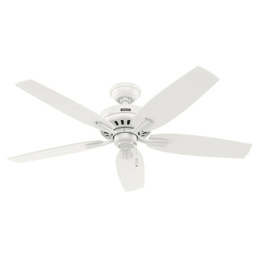 Product image for Hunter 53319 52" NEWSOME Ceiling Fan - Fresh White