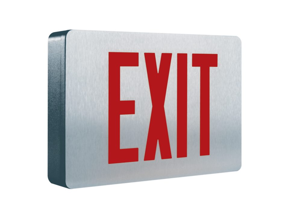 Product image for MET CX61RW DIE CAST ACPL EXIT LTG