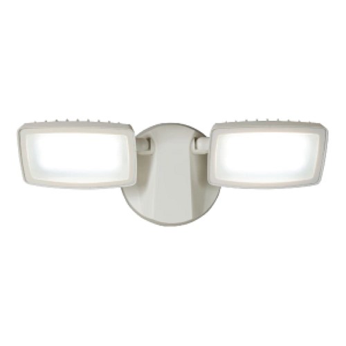 Product image for Halo Outdoor FT2850LW Twin LED Flood, 2000lm, 5000K, White