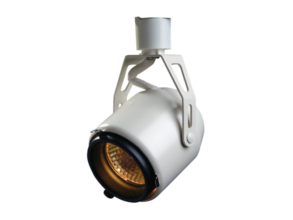 Product image for HALO LV307P 35W MR11 WHT TRACK FIXTURE