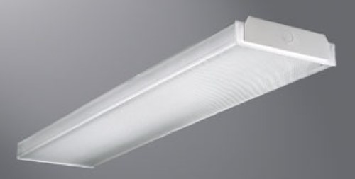 Product image for Metalux W220A-LTS-120V-U 4 Foot 120 Volt 20 W 2-Lamp Baked White Enamel Wraparound Surface Mount Luminaire