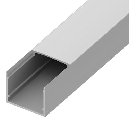DiodeLED DI-CPCHB-CAN-96 96" Canal Channel Bundle, Lens, Mounting Clips & End Caps - Aluminum Product image for DiodeLED DI-CPCHB-CAN-96 96" Canal Channel Bundle, Lens, Mounting Clips & End Caps - Aluminum