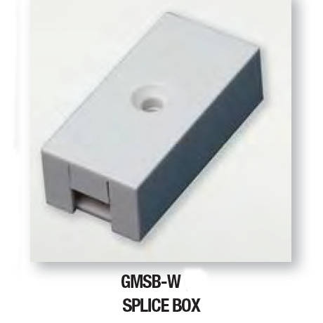 Product image for GM Lighting GMSB-W Splice Box, White