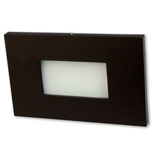 Product image for GM Lighting GSL-O-B 120V LED Step Light, Horizontal/Vertical, 145 Lumens, 3000K, Black Finish