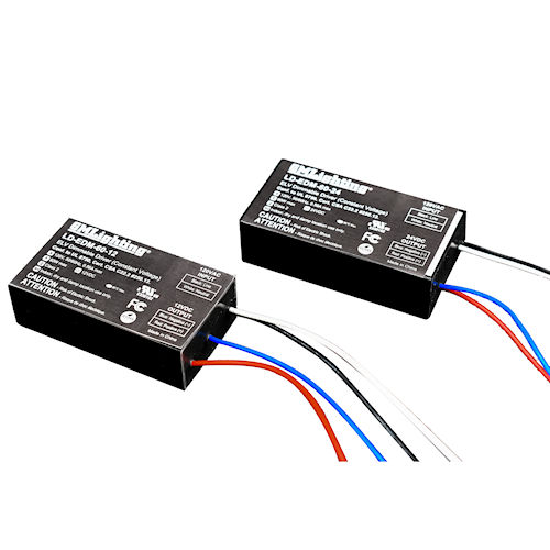 Product image for GM Lighting LD-EDM-60-24 24 VDC 60W Mini Case LineDRIVE Power Supply, 10% - 100% Dimming