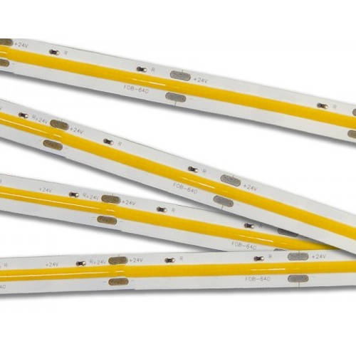 Product image for GM Lighting LTR-S-COB-24V-3.0W-40K-16 Spec Series Chip On Board LED Flexible Tape Light, 24V 3W/ft, 40K, 90CRI, 16.4ft Reel