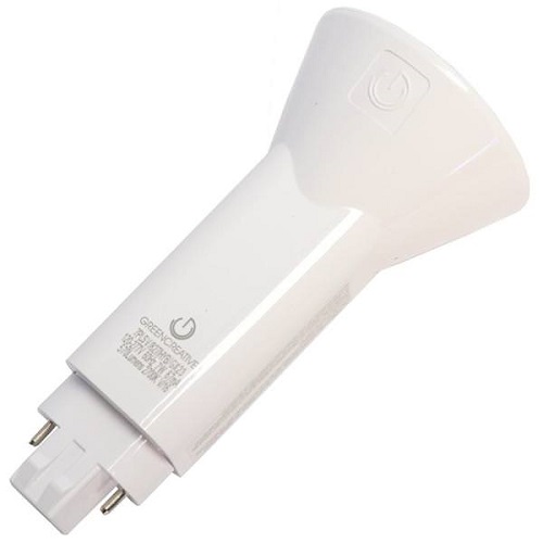 Product image for Green Creative 57931 7PLSV/827/HYB/GX23 7W LED PLSV GX23 Lamp, 120-277V, 2700K