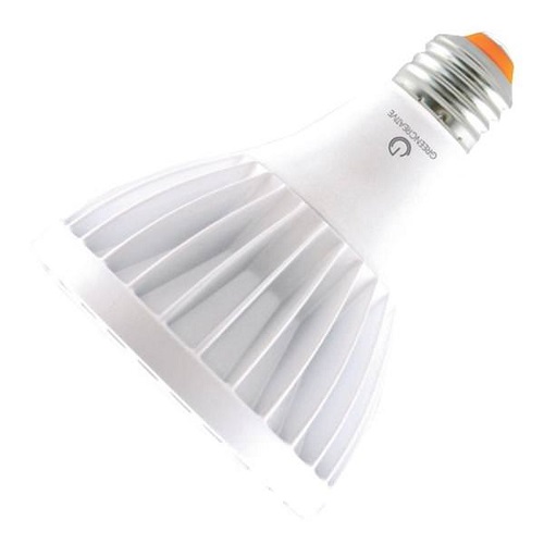 Product image for Green Creative 98209 19.5PAR30HO/940FL40/277V/R 19.5W LED PAR30 High Output Lamp, 120-277V, 1800 Lumens, 4000K, Non-Dimmable