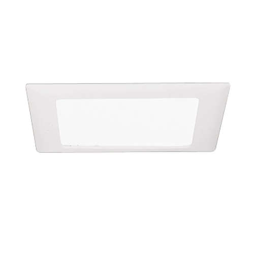 Product image for Halo 10P 9-3/8" Square Glass Albalite Lens Trim, for H1T, H1IC Recessed Can