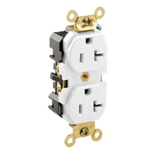 Product image for HUBBELL 5362WTR 20A 125V RECEPTACLE