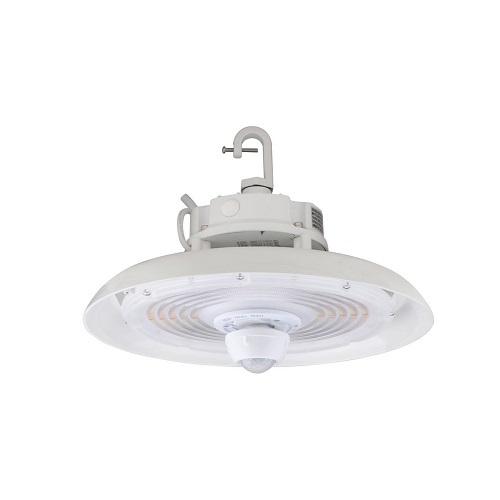 Product image for Current CRN2-50MM-EDU-FP LED Round Light Fixture, High Bay, 2', 5000K, 200W, 28000 Lumens, 0-10V Dimming, 120-277V