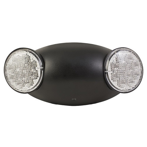 Product image for Current CU2B LED Ceiling/Wall Mount; Emergency Light; 1W; 120/277V Black