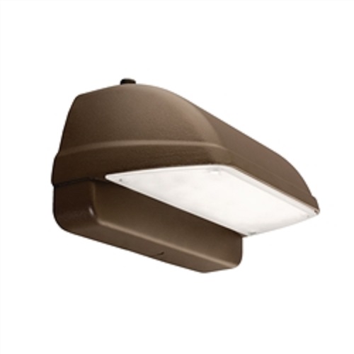 Product image for Current LNC2-18L-5K-070-3-U-DB LED Wallpack, 5000K, 4033 Lumens, Wall Mount, 120-277V, Bronze