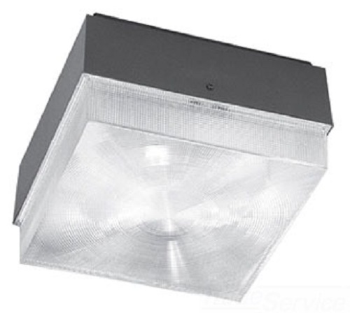 Product image for Current NRG-406-2 Flourescent Ceiling Mount Fixture, 10"X10", 2 Lamps, 13W, 120V,