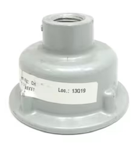 Product image for Current VP-1 Pendant Mount Splice Box, Use wih V Series LED Fixture, 1/2" NPT Hub, Pendant Mount, Gray