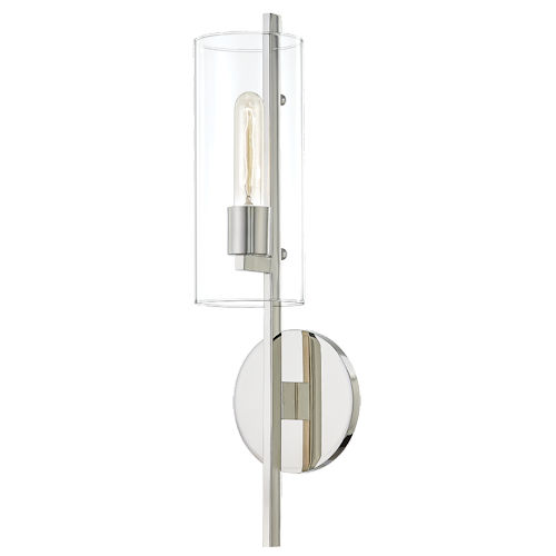 Product image for Hudson Valley H326101-PN 'ARIEL' Wall Sconce