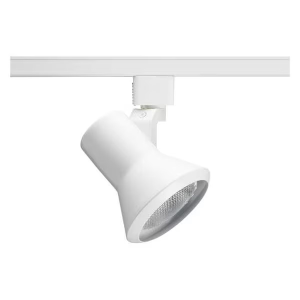 Product image for Trac-Lites Flared Step PAR20 Track Head - White