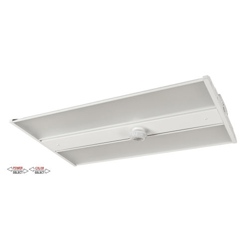 Product image for Keystone KT-HBLED215PS-2FB-8CSD-VDIM-P Linear LED High Bay Fixture, 120-277W, Selectable 4000K/5000K